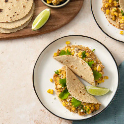 Mexican Street Corn Chicken Taco