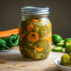 Taqueria Style Pickled Jalapenos and Carrots