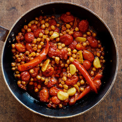 The Ottolenghi Test Kitchen’s Confit Tandoori Chickpeas