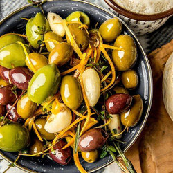 Smoked Olives
