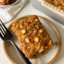 High Protein Baked Oatmeal (apple Chai)