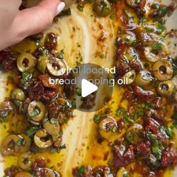 Loaded Bread Dipping Oil