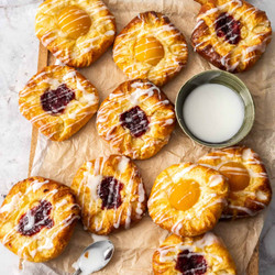 Custard Danish Pastry