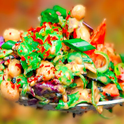 Dan Dan Edamame Salad