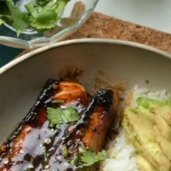 Sweet &amp; Spicy Pan Fried Salmon