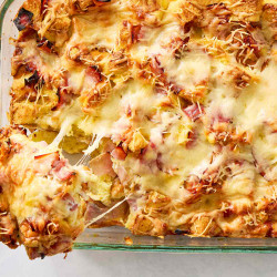 Croque Monsieur Breakfast Casserole brunch