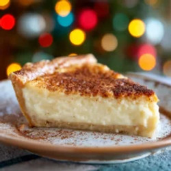 Christmas Sugar Cream Pie