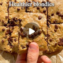 Healthier Blondies