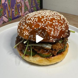 Insane Korean Bbq Pork Sandwich