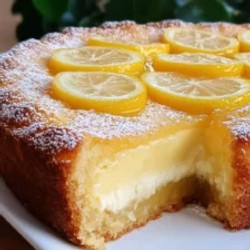 Torta Della Nonna – Creamy Lemon Custard Cake