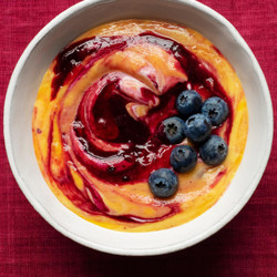 Mango Blueberry Fool