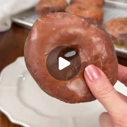 Doughnuts With Maple Glaze