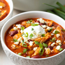 Buffalo Chicken Chili (stovetop, Crockpot, And Instant Pot)