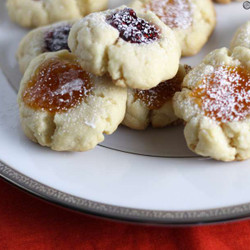 Jam Filled Butter Cookies
