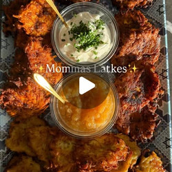 Golden Potato Latkes