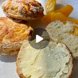 Healthier Peach Scone Recipe