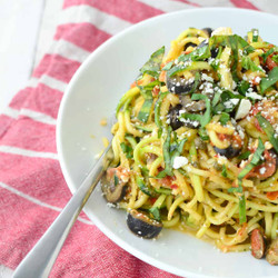 Mediterranean Zucchini Noodles