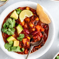 The Best Vegetarian Chili Ever