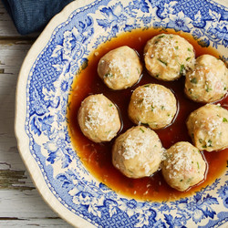 Canederli – Speck, Cheese And Bread Dumplings