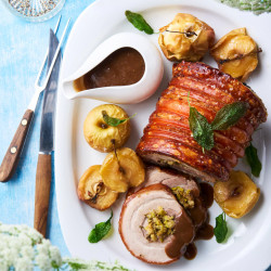 Sage &amp; Apple Stuffed Porchetta Recipe | Woolworths