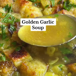 Golden Garlic Soup