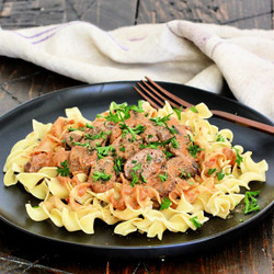 Mushroom Paprikash