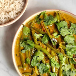 Sri Lankan-style Green Bean Curry BBC vego