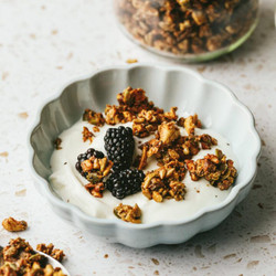 Grain-free Vanilla Almond Butter Granola