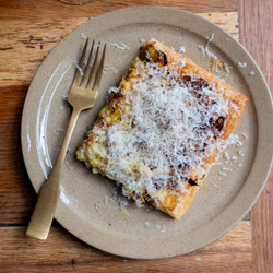 Leek, Gruyere &amp; Parmesan Tart