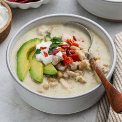 Crock Pot Green Enchilada Chicken Soup
