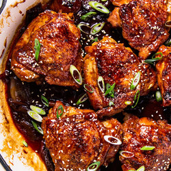 Braised Chicken Thighs