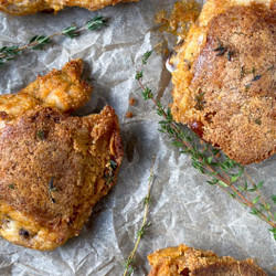 The Best Oven Baked Crispy Chicken