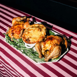 Roast Chicken With Roth Grand Cru Stuffing