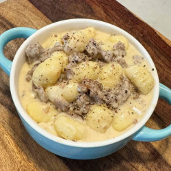 Gnocchi In Sausage Gravy