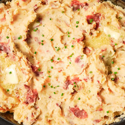 Crockpot Garlic Mashed Potatoes