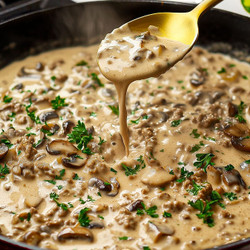 Simple And Delicious Ground Beef Stroganoff