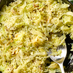Cacio E Pepe Sautéed Cabbage