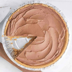 Creamy Vegan Chocolate Pie (4 Ingredients| Fuss-free!)