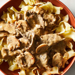 Rich And Creamy Beef Stroganoff