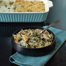 High Protein Spinach &amp; Artichoke Pasta