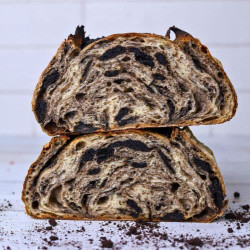 Cookies And Cream Sourdough Bread