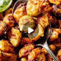 Crispy Smashed Brussels Sprouts