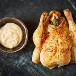 Roast Poussin with Roast Jus