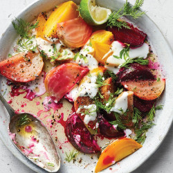 Instant Pot Beets With Dill, Lime, And Yogurt