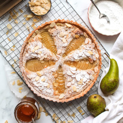Vegan Frangipane Tart - Project Vegan Baking