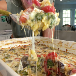 Veggie Orzo Bake