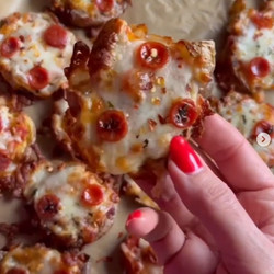 Pizza Smashed Potatoes
