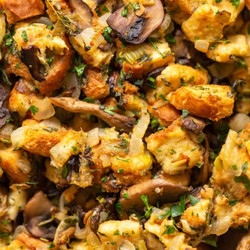 Mushroom Stuffing With Leeks