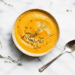 Butternut Squash, Pear, And Ginger Soup