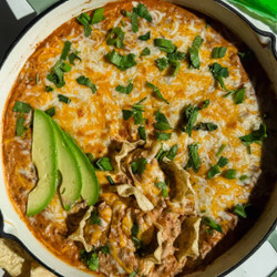 Ground Beef Cottage Cheese Queso Recipe